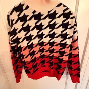 Junees Houndstooth Patterned Sweater